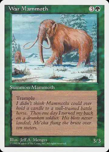 War Mammoth - rqs Spoiler