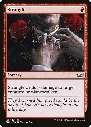 Strangle - snc Spoiler