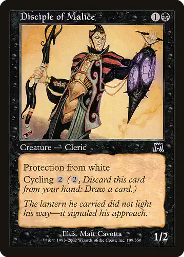 Disciple of Malice - ons Spoiler