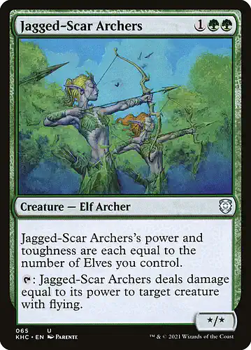Jagged-Scar Archers - khc Spoiler
