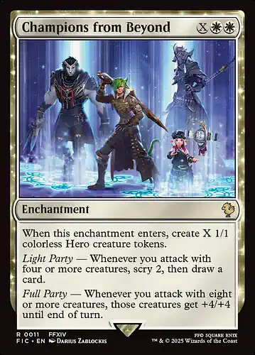 Champions from Beyond - fic Spoiler