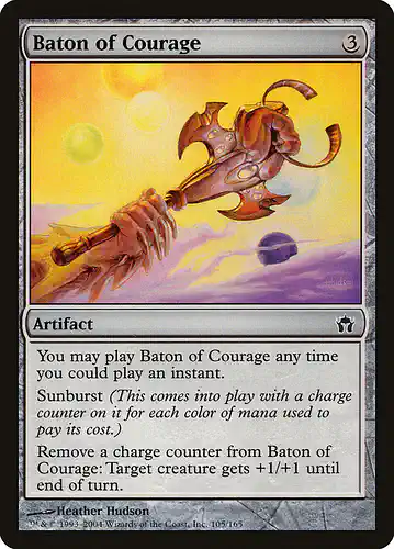 Baton of Courage - 5dn Spoiler