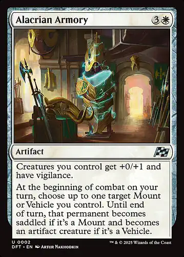 Alacrian Armory - dft Spoiler