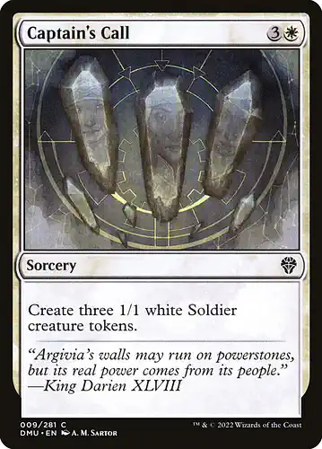 Captain's Call - dmu Spoiler