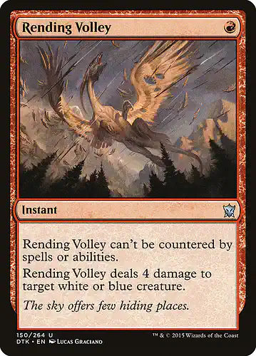 Rending Volley - dtk Spoiler