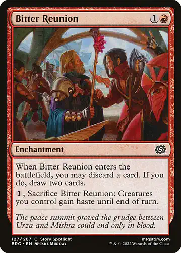 Bitter Reunion - bro Spoiler