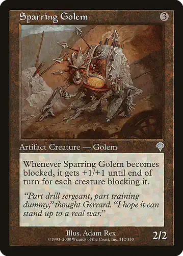 Sparring Golem - inv Spoiler