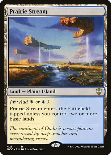 Prairie Stream - ncc Spoiler