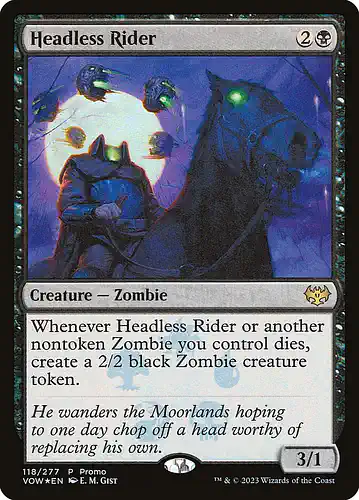 Headless Rider - vow Spoiler