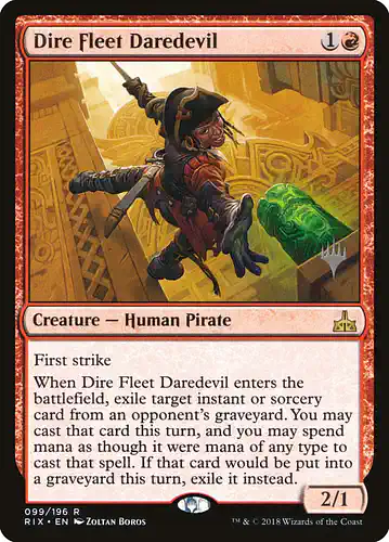 Dire Fleet Daredevil - rix Spoiler