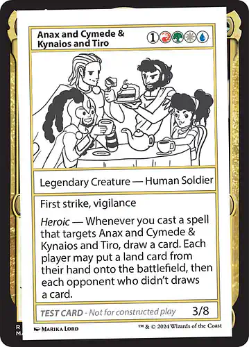 Anax and Cymede & Kynaios and Tiro - mb2 Spoiler