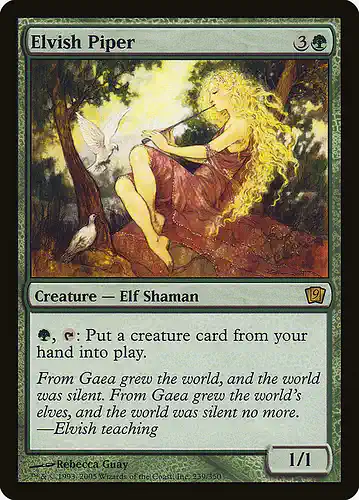Elvish Piper - 9ed Spoiler