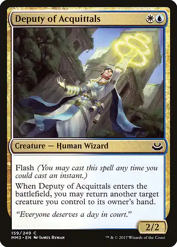 Deputy of Acquittals - mm3 Spoiler