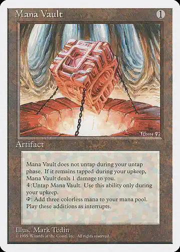 Mana Vault - 4ed Spoiler