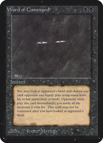 Word of Command - lea Spoiler