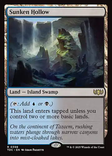 Sunken Hollow - tdc Spoiler
