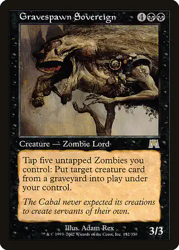Gravespawn Sovereign - ons Spoiler