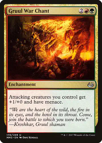 Gruul War Chant - mm3 Spoiler