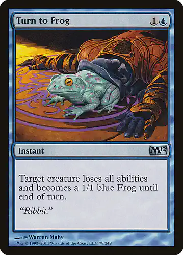 Turn to Frog - m12 Spoiler
