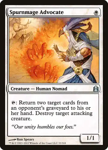 Spurnmage Advocate - cmd Spoiler