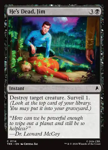He's Dead, Jim - trk Spoiler