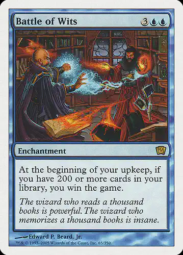 Battle of Wits - 9ed Spoiler