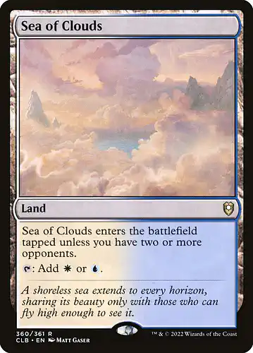 Sea of Clouds - clb Spoiler