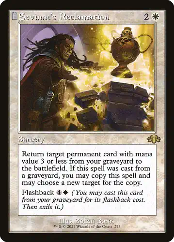 Sevinne's Reclamation - dmr Spoiler