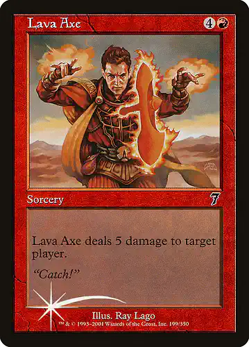 Lava Axe - 7ed Spoiler