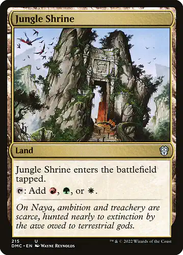 Jungle Shrine - dmc Spoiler