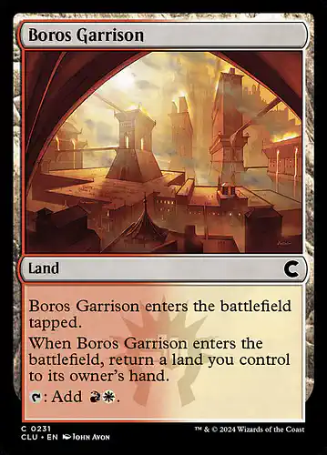 Boros Garrison - clu Spoiler