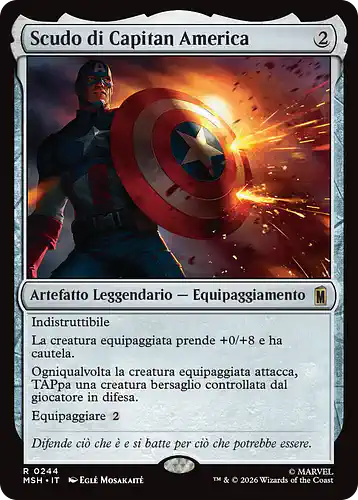 Captain America's Shield - msh Spoiler