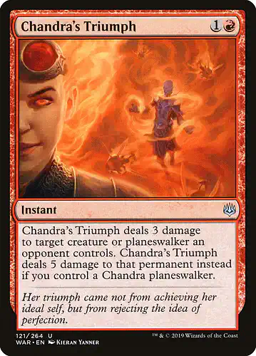 Chandra's Triumph - war Spoiler