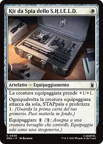 S.H.I.E.L.D. Spy Kit - msh Spoiler
