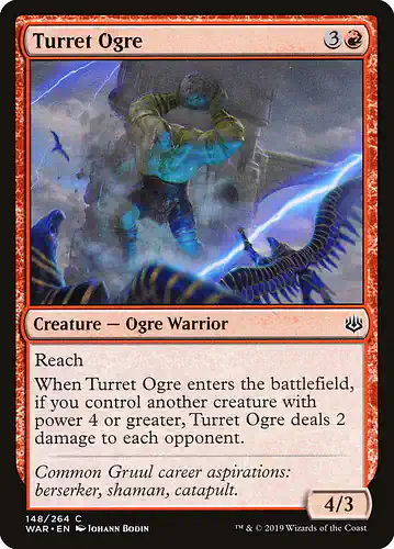 Turret Ogre - war Spoiler