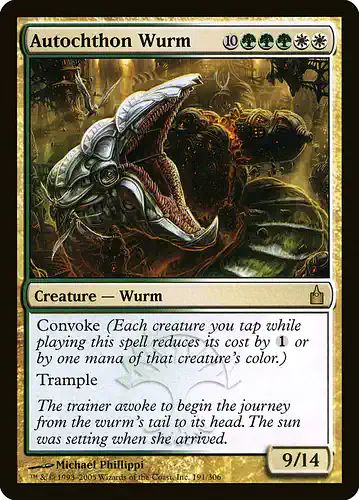 Autochthon Wurm - rav Spoiler