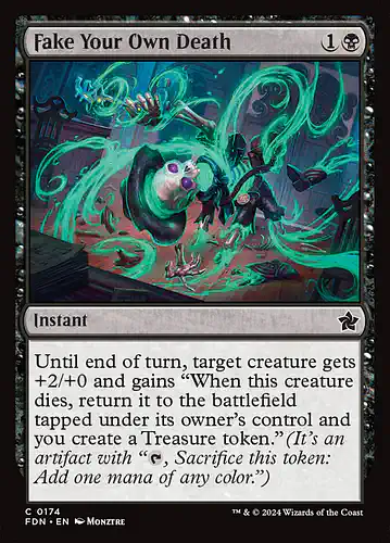 Fake Your Own Death - fdn Spoiler
