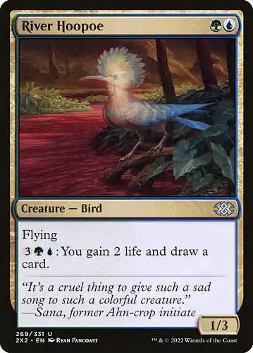 River Hoopoe - 2x2 Spoiler