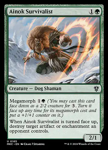 Ainok Survivalist - mkc Spoiler