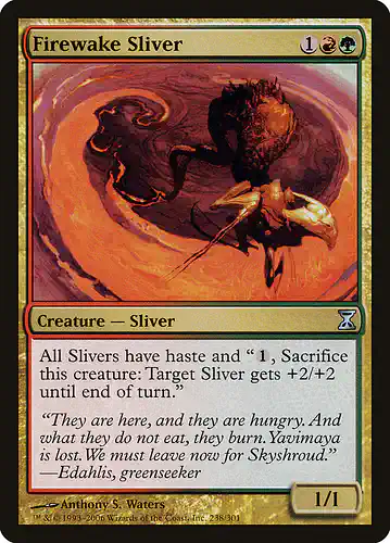 Firewake Sliver - tsp Spoiler