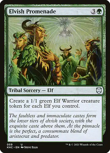 Elvish Promenade - khc Spoiler