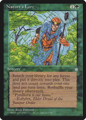 Nature's Lore - ice Spoiler