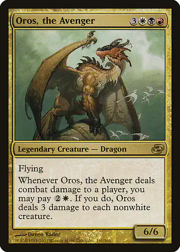 Oros, the Avenger - plc Spoiler