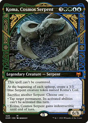 Koma, Cosmos Serpent - khm Spoiler