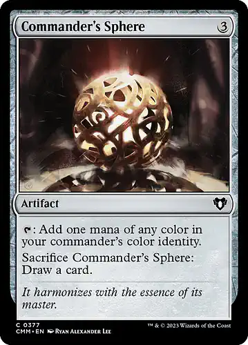 Commander's Sphere - cmm Spoiler