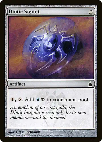 Dimir Signet - rav Spoiler