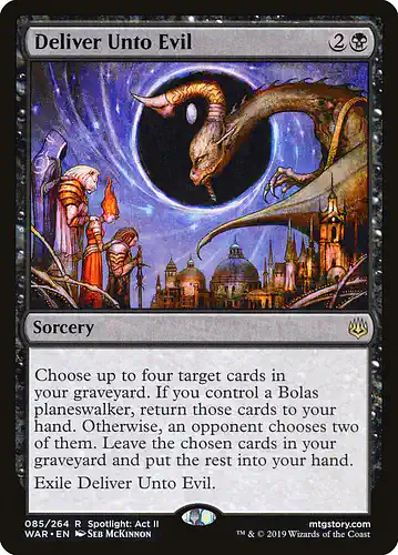 Deliver Unto Evil - war Spoiler