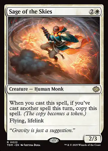 Sage of the Skies - tdm Spoiler