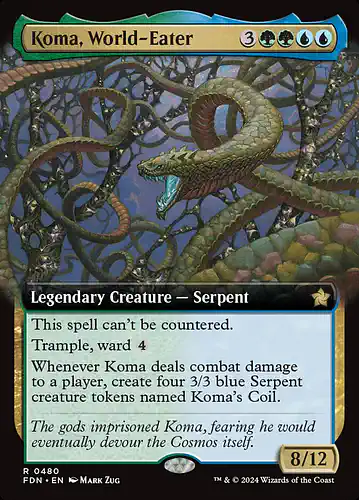Koma, World-Eater - fdn Spoiler