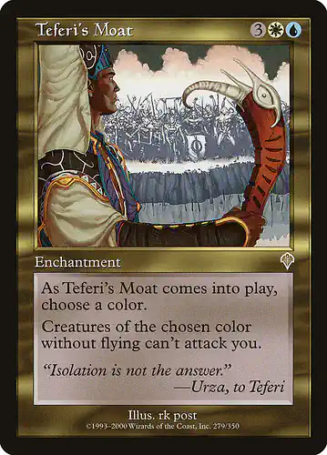 Teferi's Moat - inv Spoiler